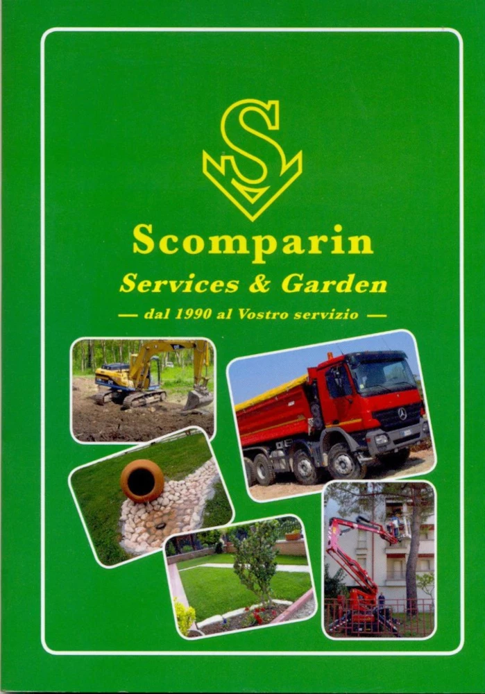 SCOMPARIN SERVICES & GARDENS - SCAVI E MOVIMENTO TERRA MANUTENZIONE PARCHI E GIARDINI LAVORI STRADALI E OPERE FOGNARIE