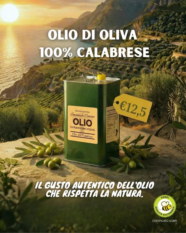 AZ. AGRICOLA EMANUELE CIMINO - OLIO EXTRAVERGINE D'OLIVA CALABRESE PRODUZIONE E VENDITA ONLINE