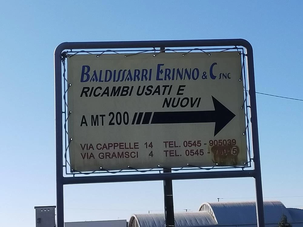 BALDISSARRI ERINNO - VENDITA RICAMBI PER AUTO MACCHINE AGRICOLE E DA GIARDINAGGIO