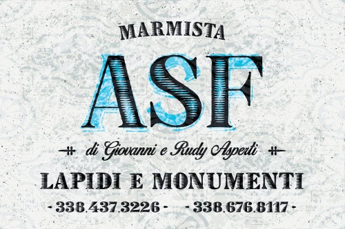 ASF MARMI - LABORATORIO ARTIGIANO LAVORAZIONE MARMO PER LAPIDI FUNERARIE - 1
