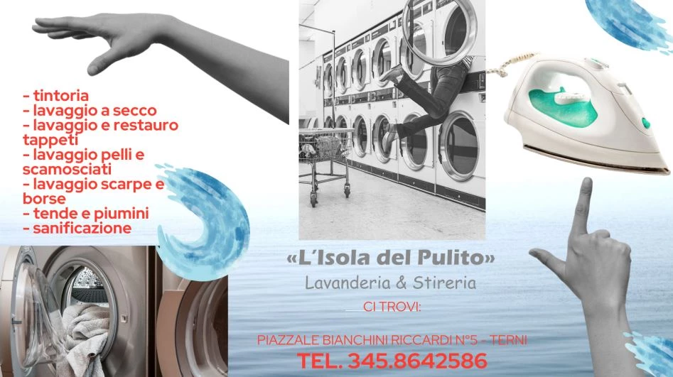 LIsola Del Pulito Lavanderia E Stireria Professionale Tintoria E Wet Cleaning - 1