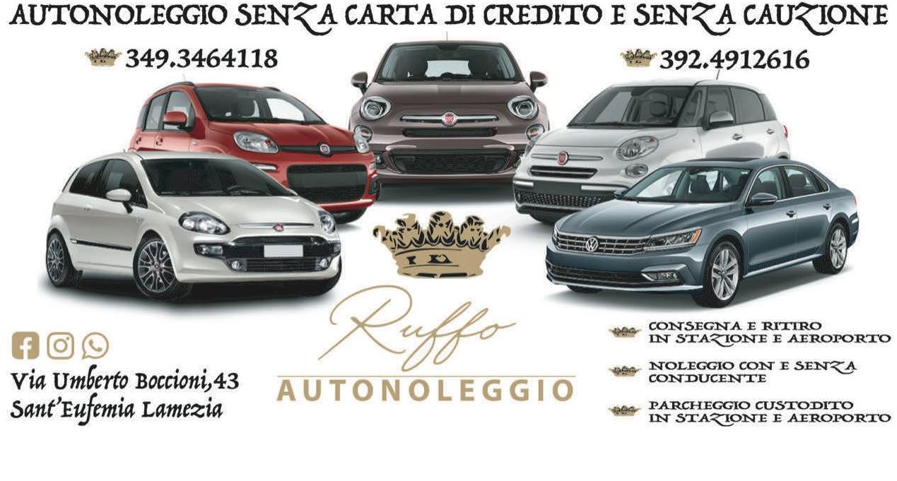 Ruffo Autonoleggio Senza Carta Di Credito Noleggio Auto A Breve Termine Senza Cauzione - 1