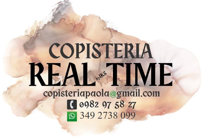Copisteria Real Time By Iks Realizzazione Stampati Copie Fotocopie E Stampe A4 A3 - 1