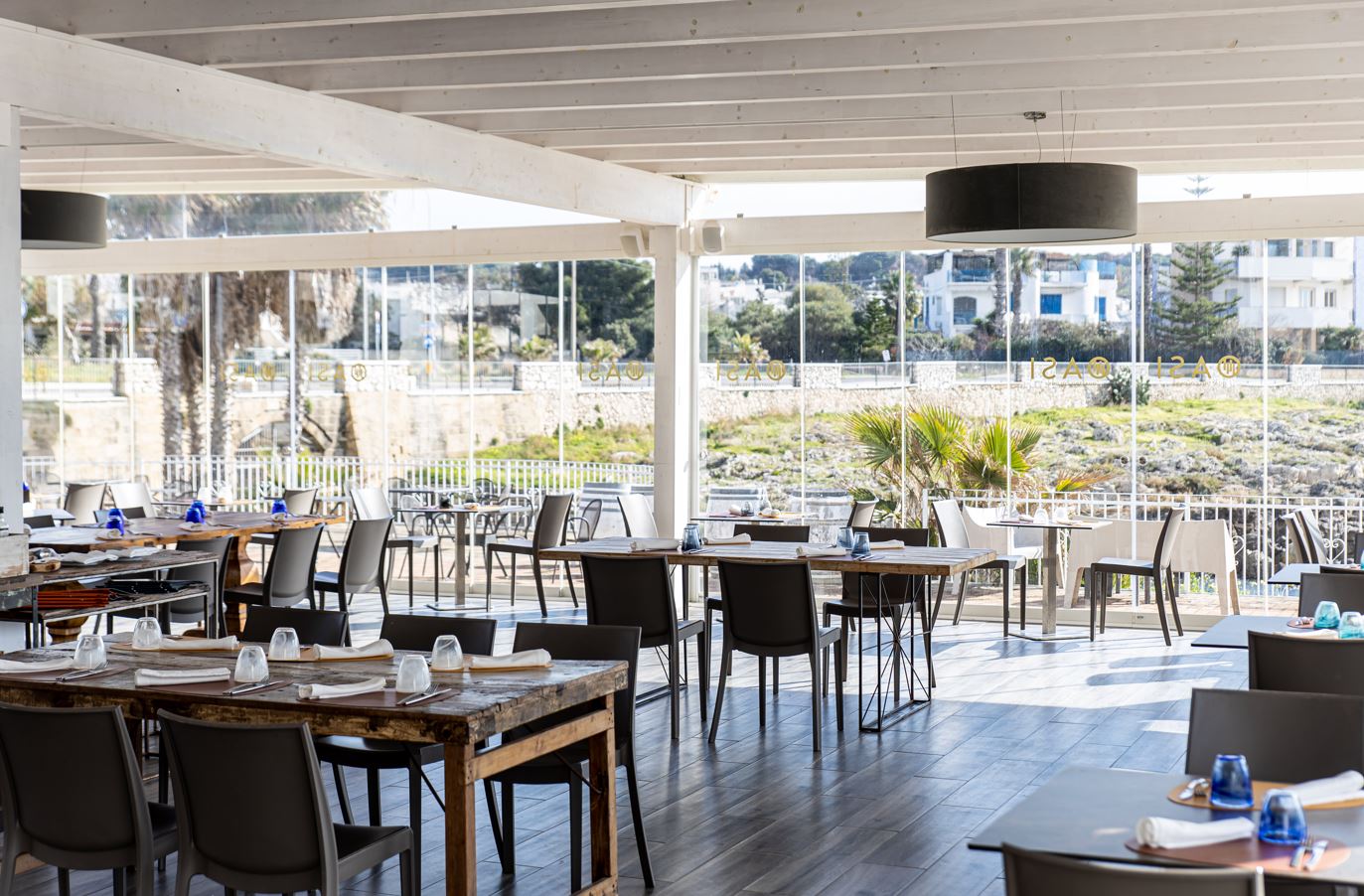 Oasi Quattrocolonne - Ristorazione Sul Mare A Nardo Con Cucina Tipica Mediterranea e Menu Fisso E Alla Carta - 1