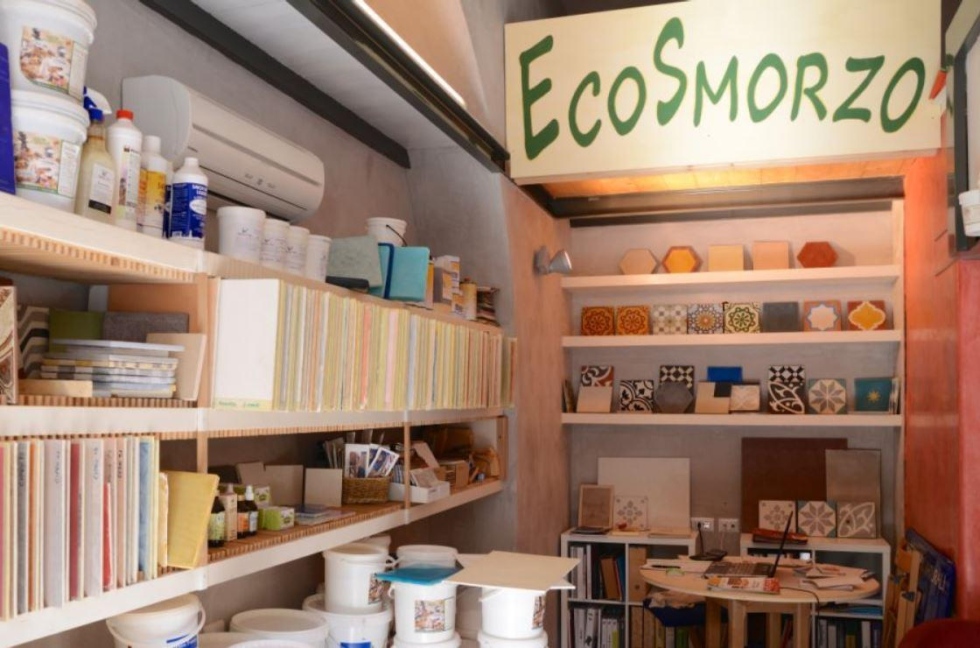 ECOSMORZO - VENDITA MATERIALI EDILI PITTURE NATURALI ZONA ROMA NORD CENTRO QUARTIERE AFRICANO MONTESACRO TALENTI PORTA DI ROMA - 1