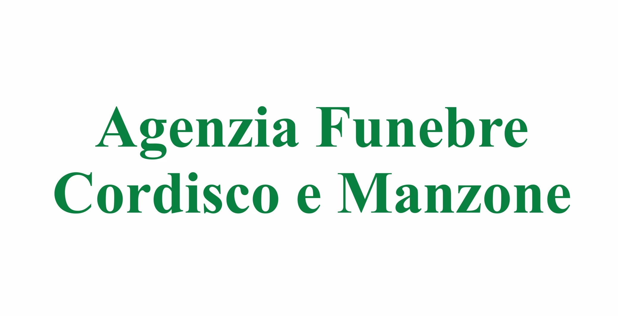 Servizio Funebre completo - Onoranze Funebri Cordisco e Manzone