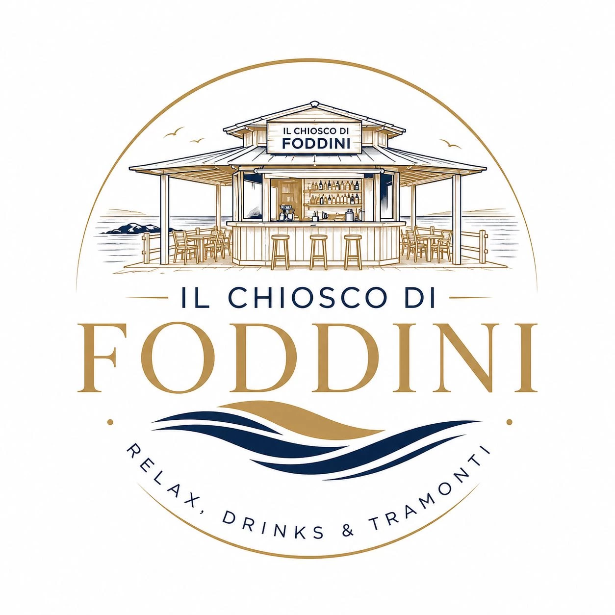 IL CHIOSCO DI FODDINI | CHIOSCO SUL MARE CON CUCINA E COCKTAIL BAR SULLA SPIAGGIA